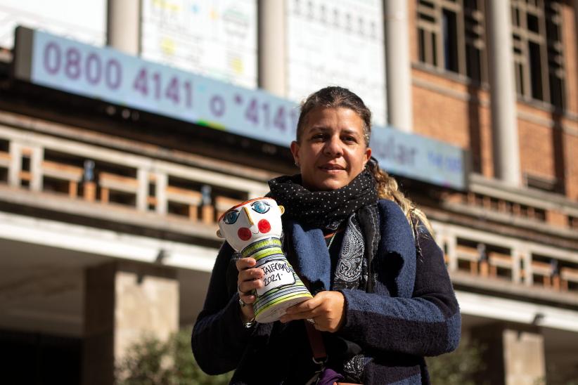 Representante del colectivo La Mercada Feminista