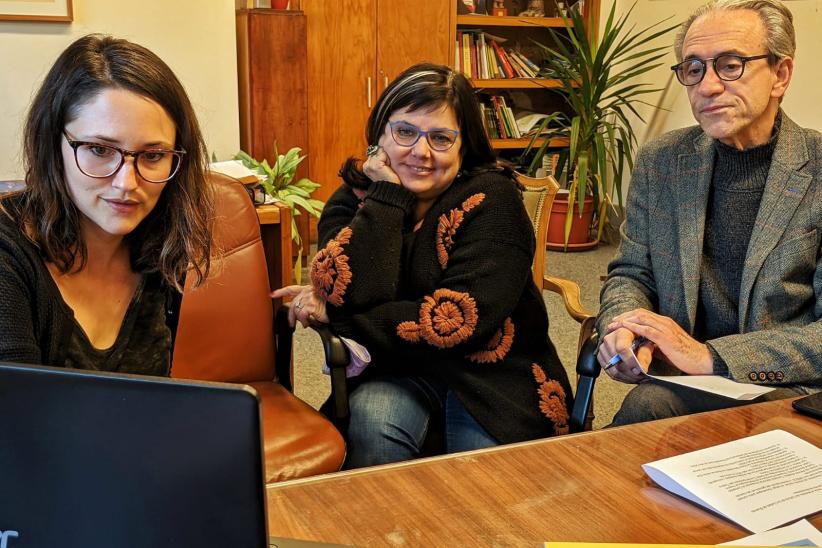 Reunión entre María Inés Obaldía y Ministro de Cultura de Buenos Aires