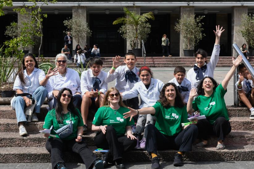 Presentación del Concejo de niñas y niños en el gabinete