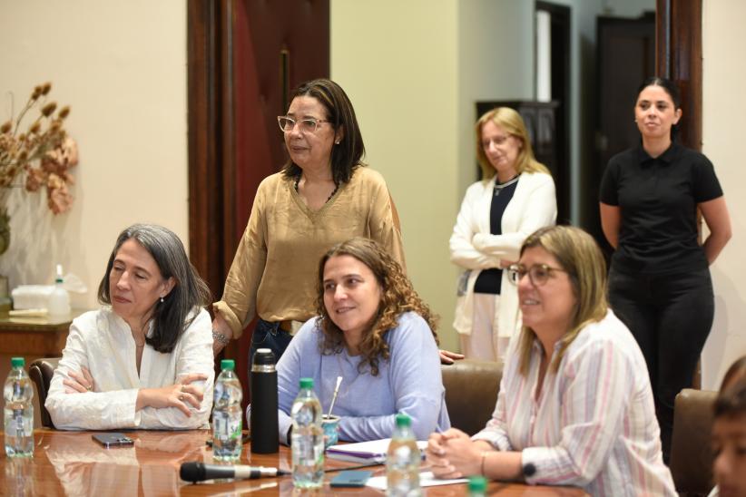 Presentación del Concejo de niñas y niños en el gabinete