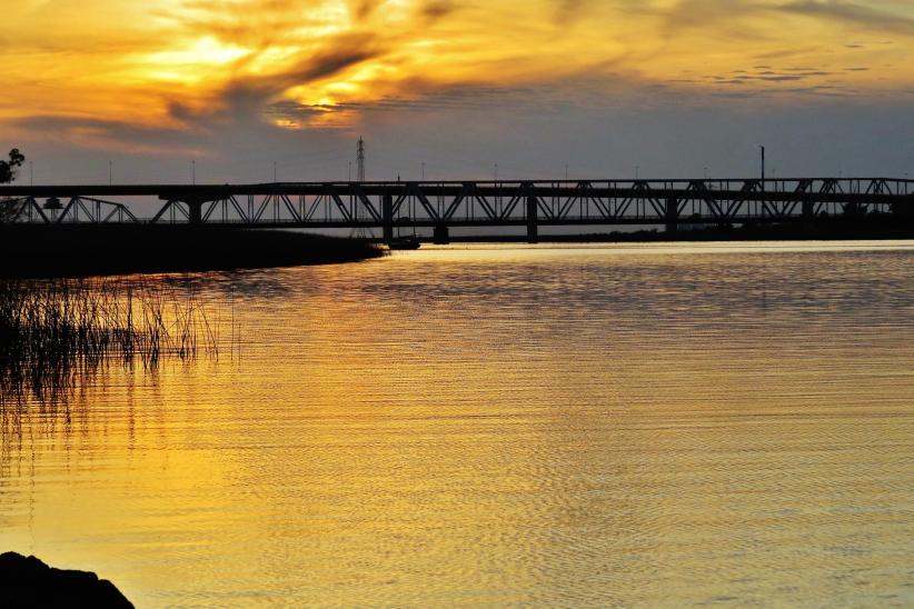 Puente de la Barra de Santa Lucía 