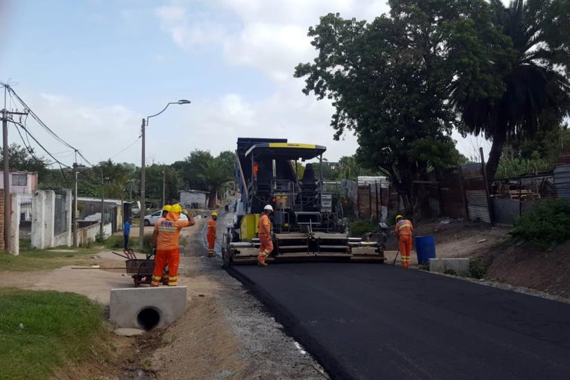 Pavimentación en calle Dr. Mario Artagaveytia 