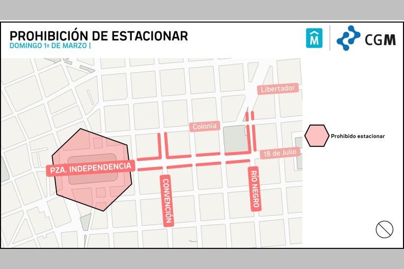 Prohibición de estacionar 