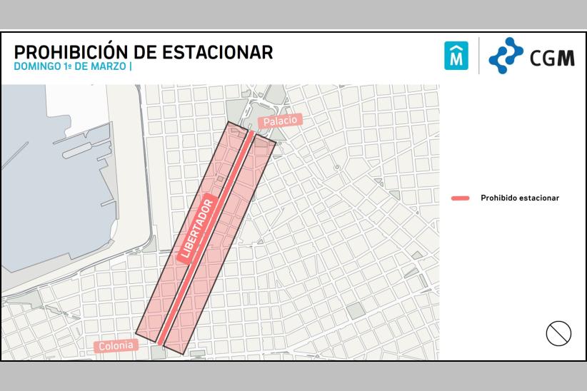 Prohibición de estacionar 