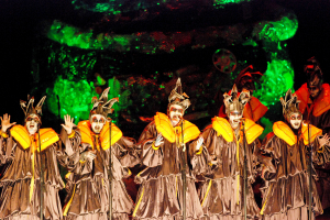 Murga Agarrate Catalina en Concurso Oficial de Agrupaciones Carnavalescas en el Teatro de Verano