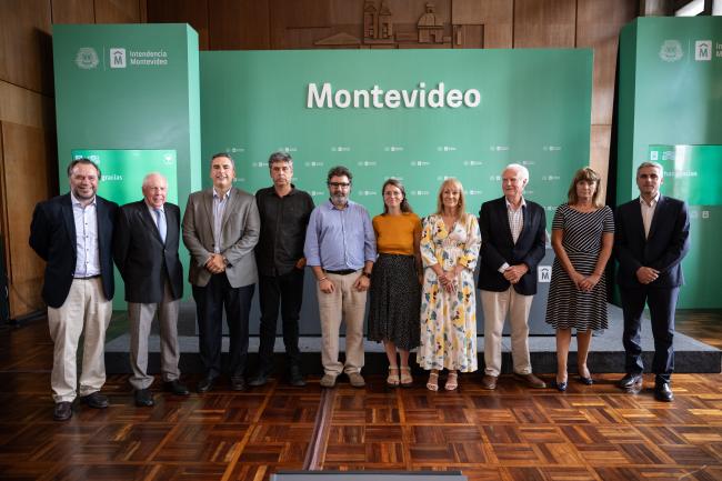 Intendenta de Montevideo Carolina Cosse, participa del lanzamiento del proyecto polo audiovisual Zonamerica