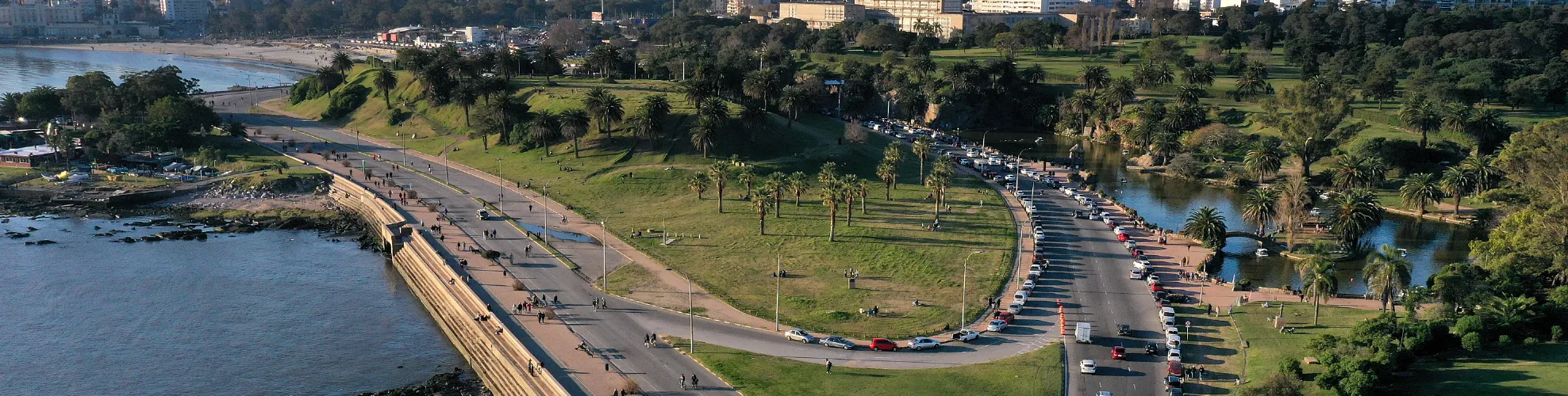 Foto aérea Parque Rodó