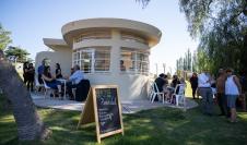 Inauguración de cafetería en el Rosedal del Prado