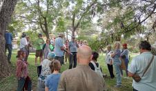 Actividad de reconocimiento de biodiversidad en el Parque Baroffio