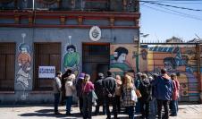 Recorrida de autoridades de la División de DDHH y secretarías por ex Hogar Burgues 