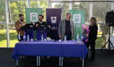 Firma de convenio de la Intendencia de Montevideo con el Municipio B y el Club Defensor Sporting