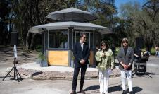 Inauguración de kiosco de venta de souvenirs y baños accesibles en el Jardín Botánico