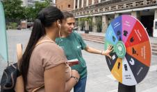 Punto Verde en la explanada de la Intendencia