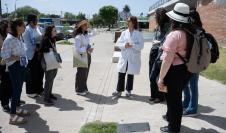 Visita al Complejo Cultural Crece Flor de Maroñas en el marco de las jornadas de jóvenes investigadores de AUGM