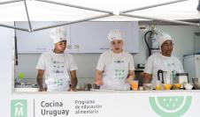 Curso de Cocina Uruguay en coordinación con la Secretaría de las personas mayores, en el CEDEL de Carrasco