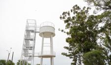 Inauguración del mirador de Santiago Vázquez