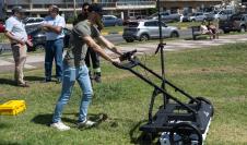 Presentación de georradar para detectar y evitar posibles derrumbes en la Rambla