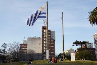 Plaza de la democracia Monumento La Bandera