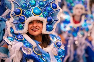 Urusamba en el Desfile de Escuelas de Samba