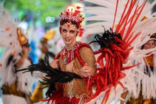 Unidos Do Norte en el Desfile de Escuelas de Samba