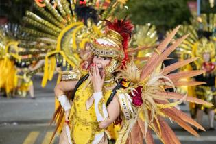 Barrio Cerrito en el Desfile de Escuelas de Samba