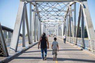 100 años del Puente de la Barra Santa Lucía