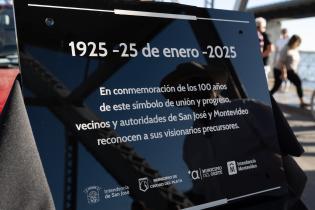 100 años del Puente de la Barra Santa Lucía