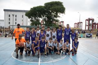 Torneo Jr NBA 2025 en la Plaza de Deportes Nº1 