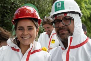 Rueda de prensa por anuncios del Plan de Saneamiento Urbano VI, 