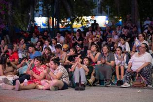 Escenário móvil en Plaza Líber Seregni, 3 de febrero de 2025