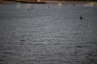 Operativo de limpieza en la playa Ramírez por celebración de I