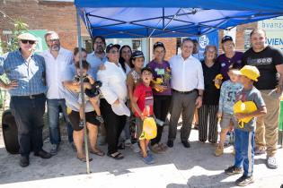  Inauguración de viviendas por realojo del asentamiento Antares