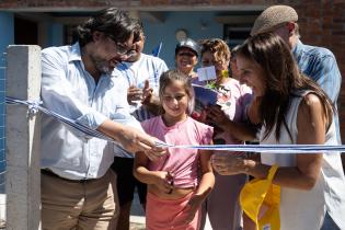  Inauguración de viviendas por realojo del asentamiento Antares