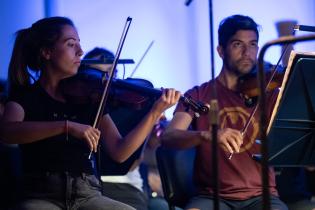 Ensayo general del espectáculo Filarmónica de Película