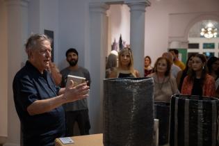 20250220dicimouyit5992.jpg Inauguración de exposición PURE GOLD, en el Museo Blanes