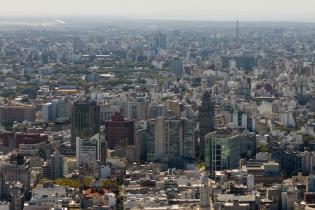 Vista aérea de Montevideo