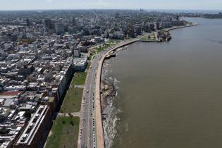 Vista aérea de la Rambla