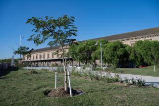 Inauguración de obras en Plaza Neruda