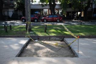 Avance de obras en Av. Dr. Luis Alberto de Herrera en el tramo e