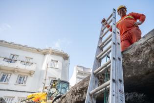 Comienzo de obras de reparación en la Red Arteaga