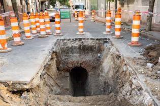 Comienzo de obras de reparación en la Red Arteaga