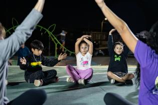 Inauguración de obra del Presupuesto Participativo: Iluminate C
