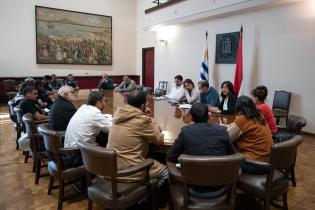 20250421dicimouyvc0022.jpg Convenio entre la Intendencia y plantas de clasificadores/as