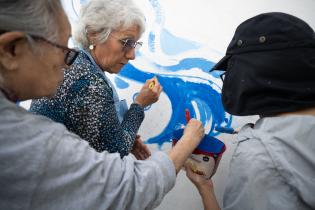 20250506dicimouyjmr1369.jpg Mural en el centro diurno para personas mayores