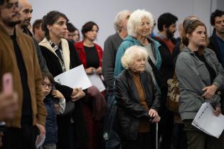 Inauguración de la exposición "El color de la memoria" en el S