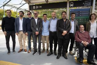 20250509dicimouyvc0051.jpg Inauguración de nuevos refugios de transporte público