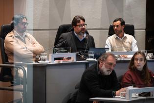 20250521dicimouyjmr3775.jpg Comparecencia del intendente Mauricio Zunino, ante la Junta Depa