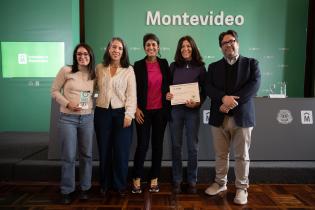 Entrega de sello Montevideo más verde más