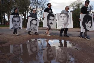 Intervención en el marco del proyecto "Sostener la Memoria" a orillas del Río Olimar en la ciudad de Treinta y Tres