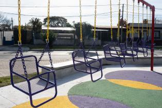 Obra del Presupuesto Participativo en Plaza Gerardo Cuesta